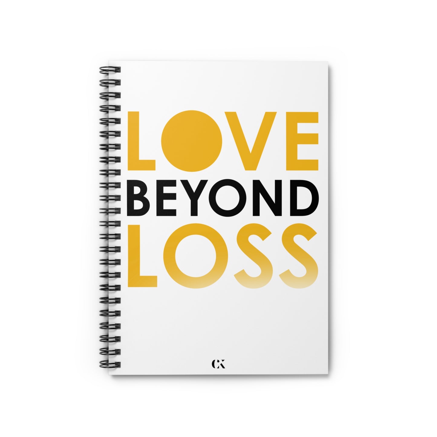 Love Beyond Spiral Notebook - Ruled Line
