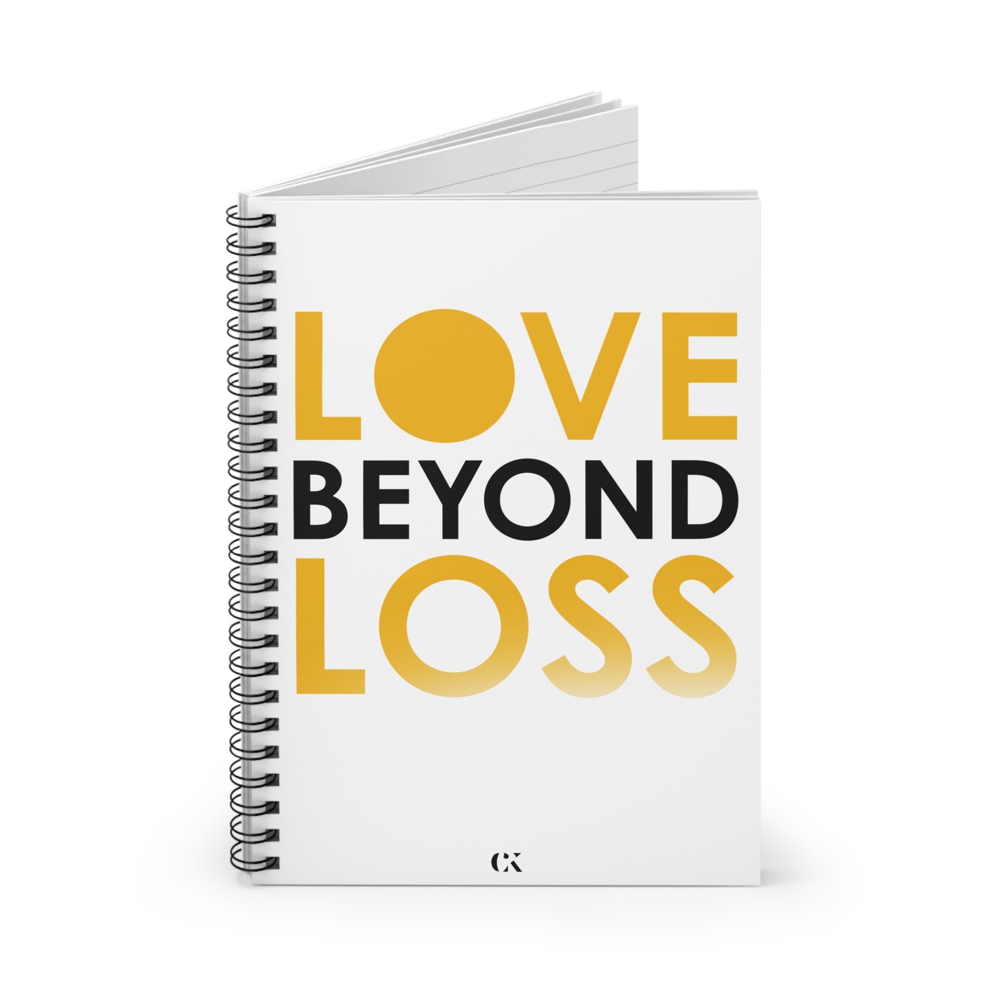 Love Beyond Spiral Notebook - Ruled Line