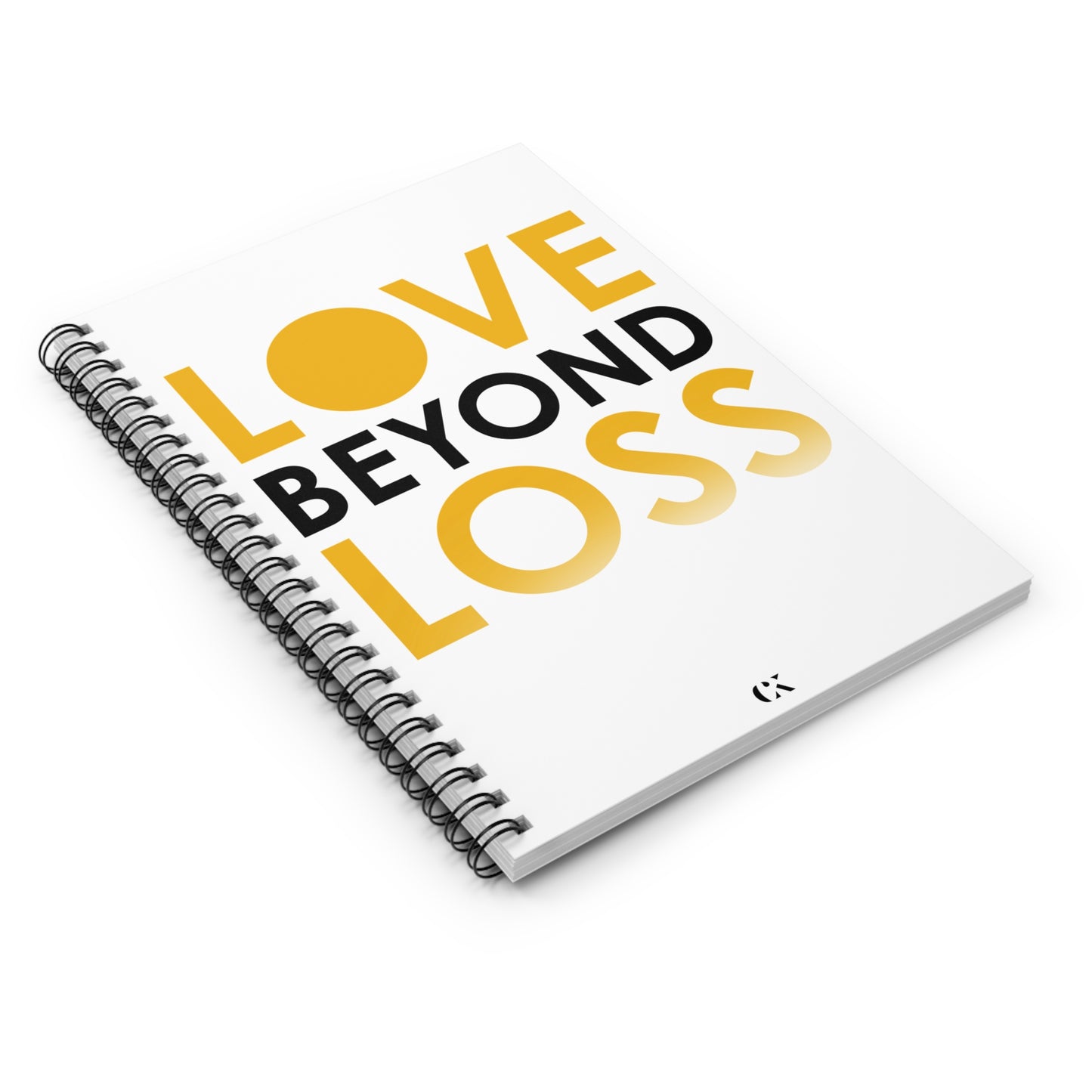 Love Beyond Spiral Notebook - Ruled Line